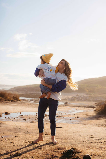 Mamai Pullover- Blue Surf